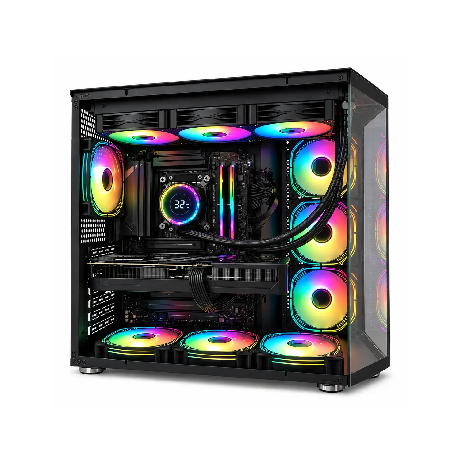 Gaming PC RTX 5070 Ryzen 7 7800X3D Gaming Pc Rtx 5070 Ryzen 7 7800X3D